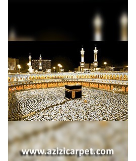 نخ و نقشه تابلو فرش خانه ی خدا