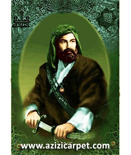 نخ نقشه تابلو فرش امام علی