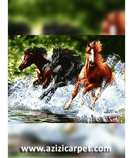 نخ و نقشه اسب