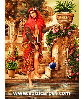 نخ و نقشه زن آریایی
