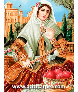 نخ و نقشه زن آریایی