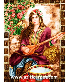 نخ و نقشه زن آریایی