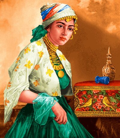 نخ و نقشه دختر خان زاده