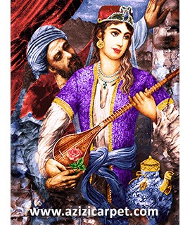 نخ و نقشه زن آریایی