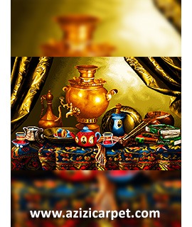 نخ و نقشه کتری قوری