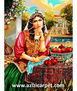 نخ و نقشه زن آریایی