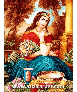 نخ و نقشه زن آریایی