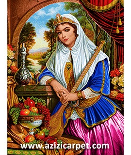 نخ و نقشه زن آریایی