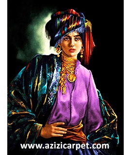 نخ و نقشه زن آریایی