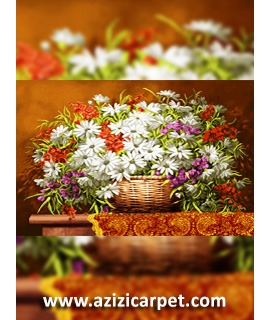 نخ و نقشه گل