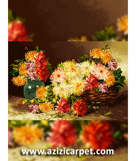 نخ و نقشه گل