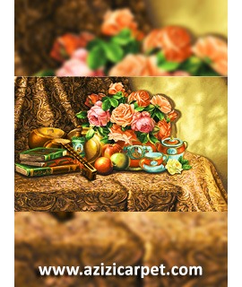 نخ و نقشه گل و میوه