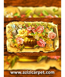 نخ و نقشه گل