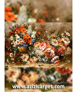 نخ و نقشه گل