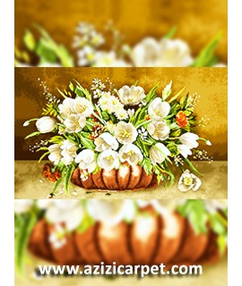 نخ و نقشه گل