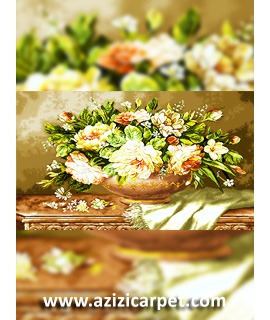نخ و نقشه گل