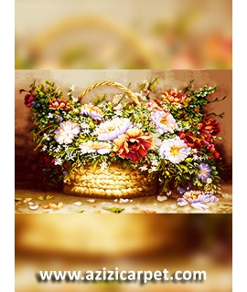 نخ و نقشه گل