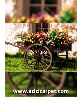نخ و نقشه گل