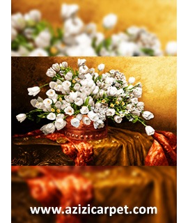 نخ و نقشه گل