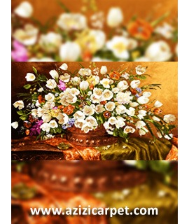 نخ و نقشه گل