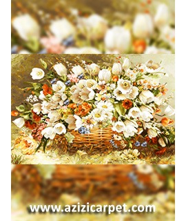 نخ و نقشه گل