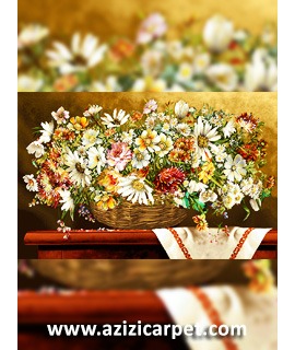 نخ و نقشه گل