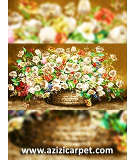نخ و نقشه گل