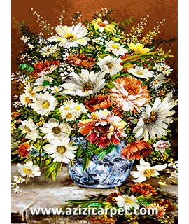 نخ و نقشه گل