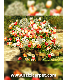 نخ و نقشه گل